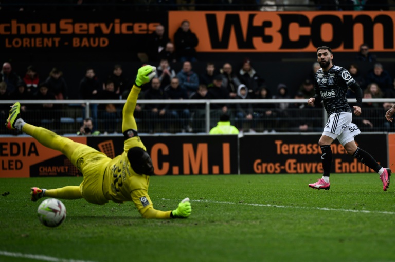 Le but de Romain Del Castillo à Lorient dimanche en Ligue 1