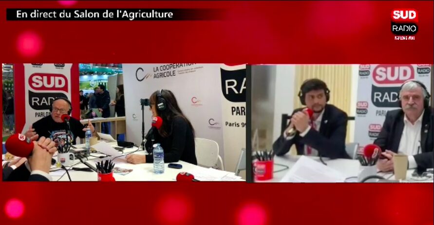 Hervé Pillaud, spécialiste de l’innovation en agriculture, invité d’André Bercoff dans "Bercoff dans tous ses états” sur Sud Radio.