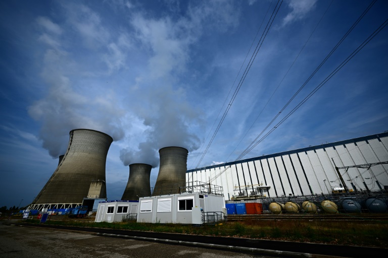 La centrale nucléaire de Bugey à Saint-Vulbas, dans l'Ain, le 24 juillet 2023