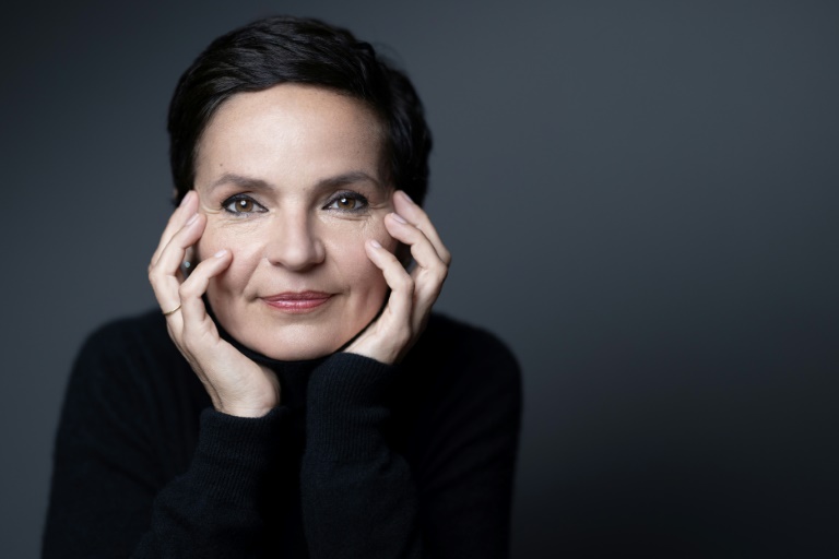 L'autrice et réalisatrice canadienne Anaïs Barbeau-Lavalette, à Paris le 15 avril 2024