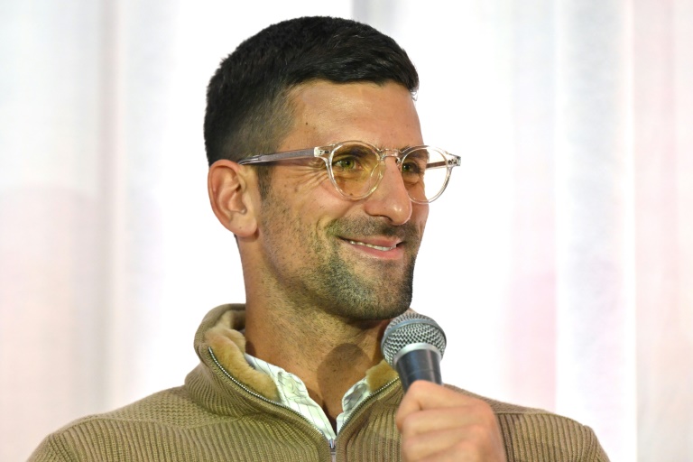 Novak Djokovic, le 28 mars 2024 à Belgrade