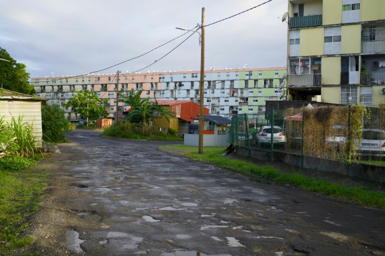 Une rue de Pointe-à-Pitre, en Guadeloupe, le 13 avril 2024