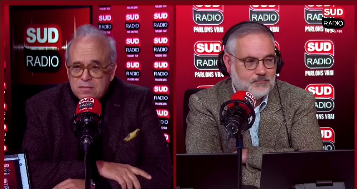 Le professeur David Khayat, invité de Guillaume Bigot dans "Bercoff dans tous ses états” sur Sud Radio.