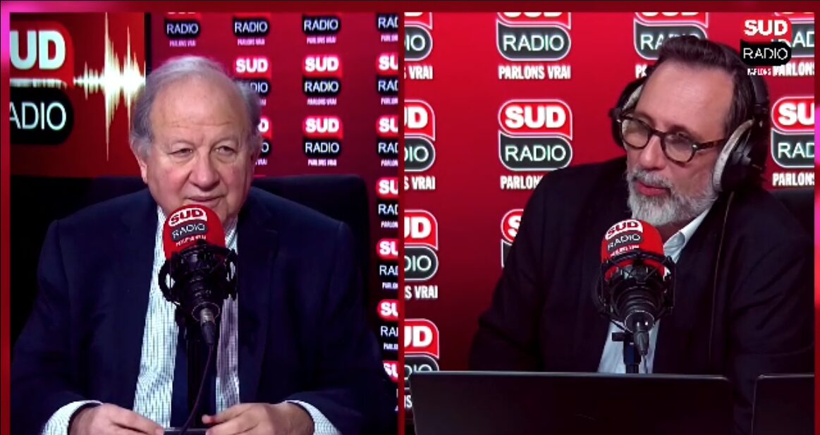 Henri Sterdyniak, invité d’Alexis Poulin dans "Poulin sans réserve” sur Sud Radio.