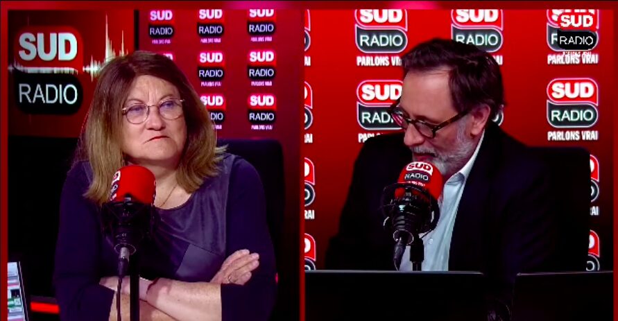 Béatrice Denaes, sur la transphobie, invitée d’Alexis Poulin dans "Poulin sans réserve” sur Sud Radio.