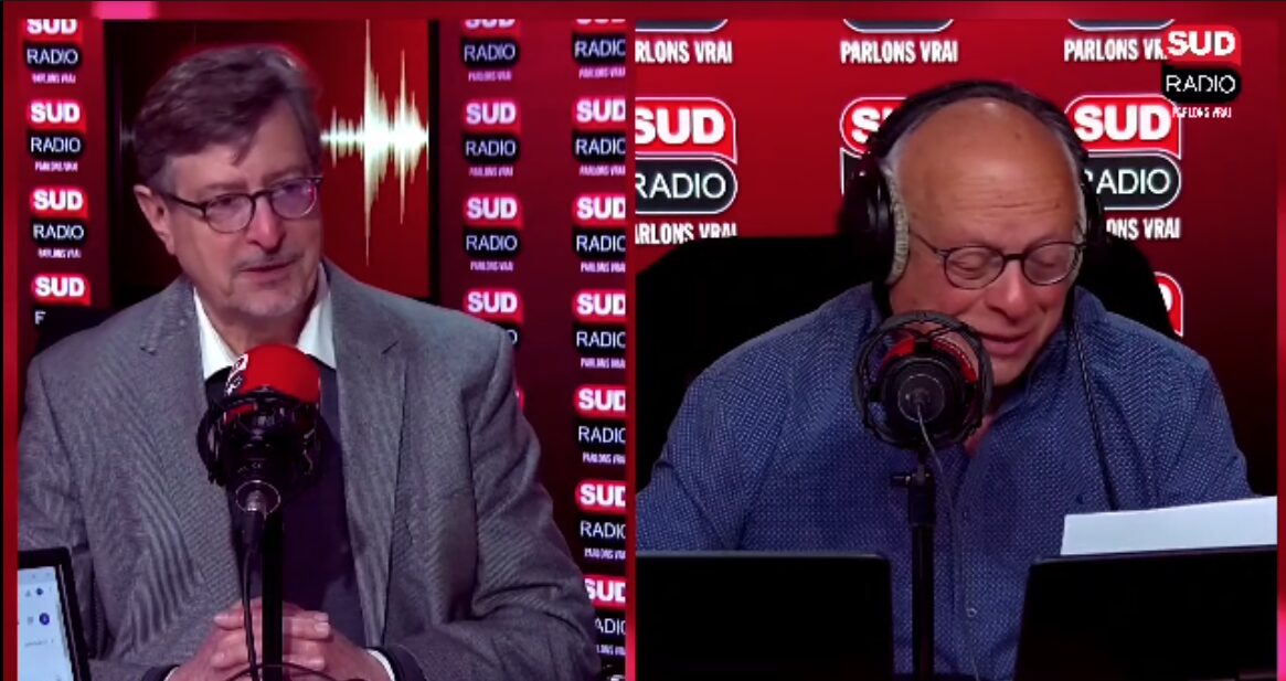 Michel Aubouin, invité d’André Bercoff dans "Bercoff dans tous ses états” sur Sud Radio.