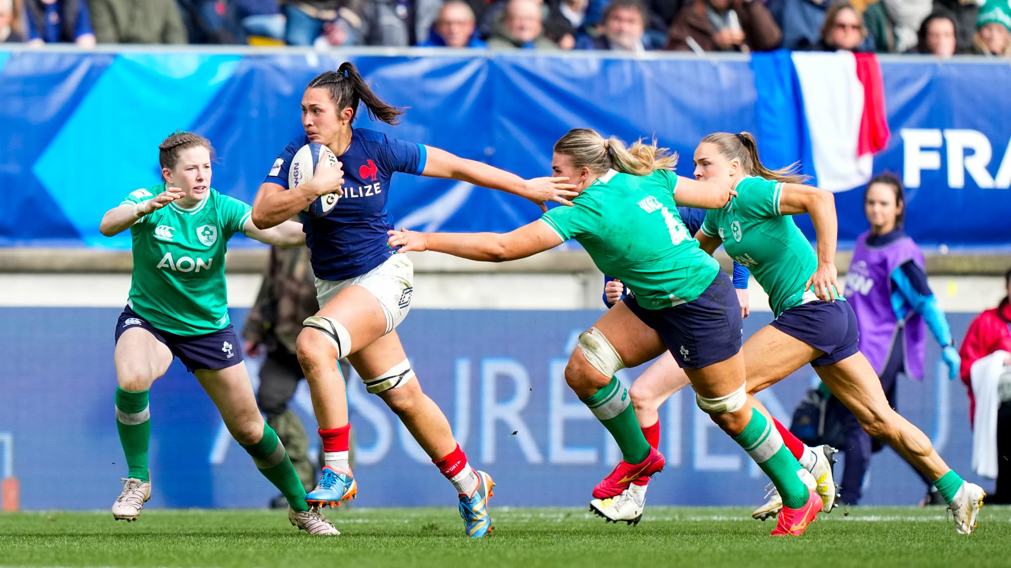 manae feleu, feleu, xv de france, six nations, six nations féminin, six nations, tournoi des 6 nations féminin, écosse france, france irlande,