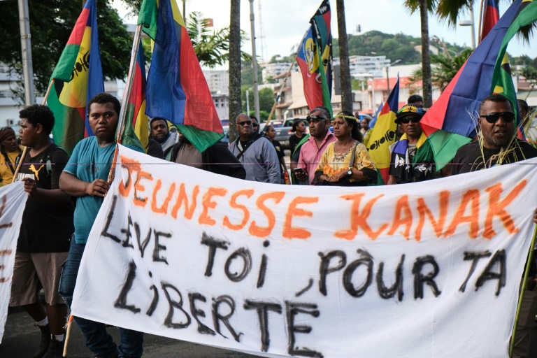 Manifestation des indépendantistes à Nouméa le 13 avril 2024