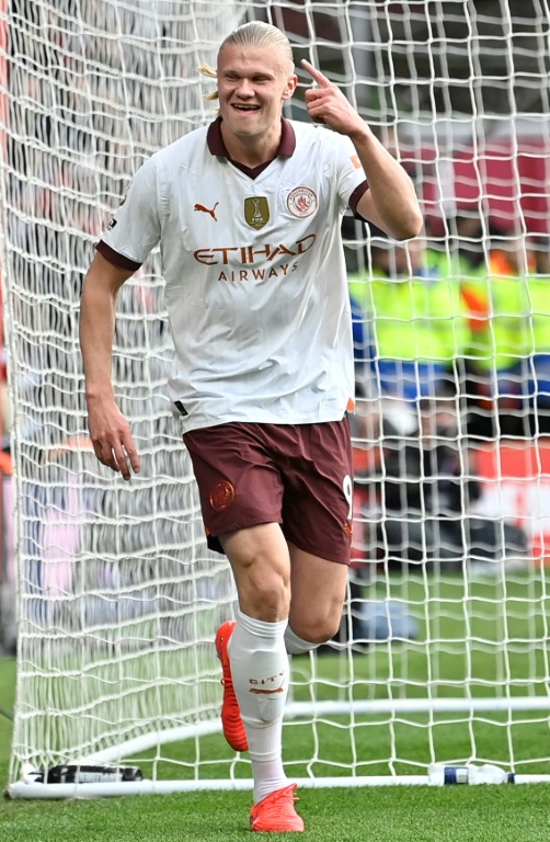 Entré à l'heure de jeu, Erling Haaland a inscrit le deuxième but de Manchester City dimanche sur la pelouse de Nottingham Forest