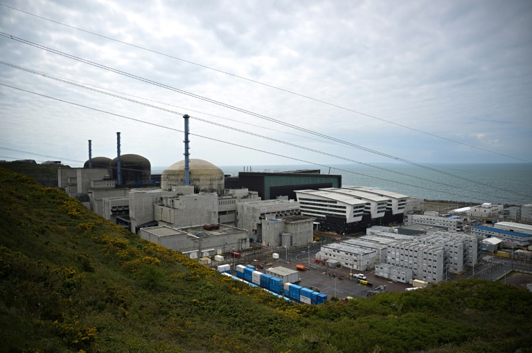 Le site nucléaire de Flamanville, le 24 avril 2024   dans la Manche