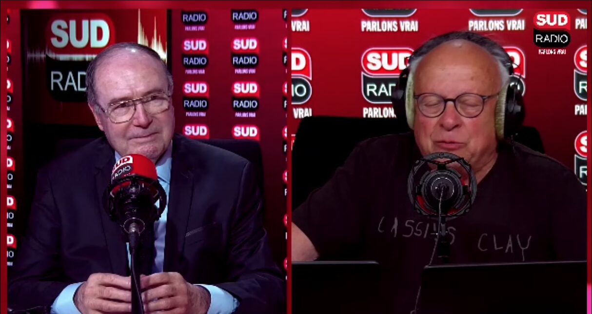 Jean Lucat, ex-espion de la DST, invité d’André Bercoff dans "Bercoff dans tous ses états” sur Sud Radio.