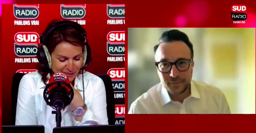 Antoine Boitel, invité de Stéphanie de Muru sur Sud Radio.