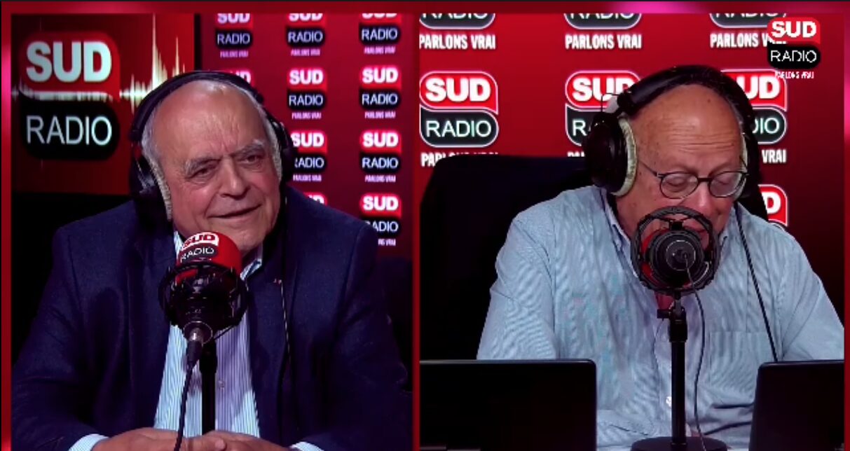 Alain Juillet, sur la désinformation, invité d’André Bercoff dans "Bercoff dans tous ses états” sur Sud Radio.
