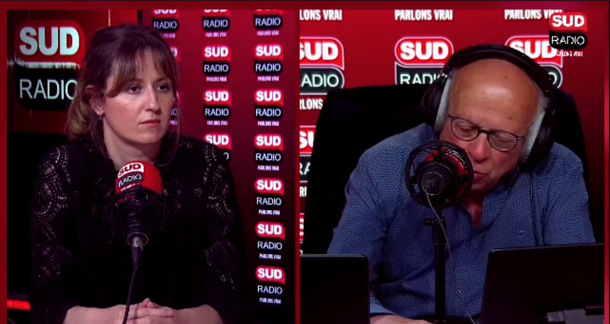 Eve Vaguerlant, sur le féminisme, invitée d’André Bercoff dans "Bercoff dans tous ses états” sur Sud Radio.