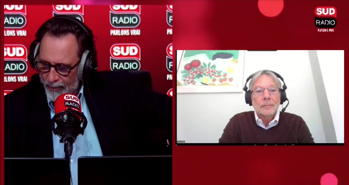 Jean Courtial, sur la Nouvelle Calédonie, invité d’Alexis Poulin dans "Poulin sans réserve” sur Sud Radio.