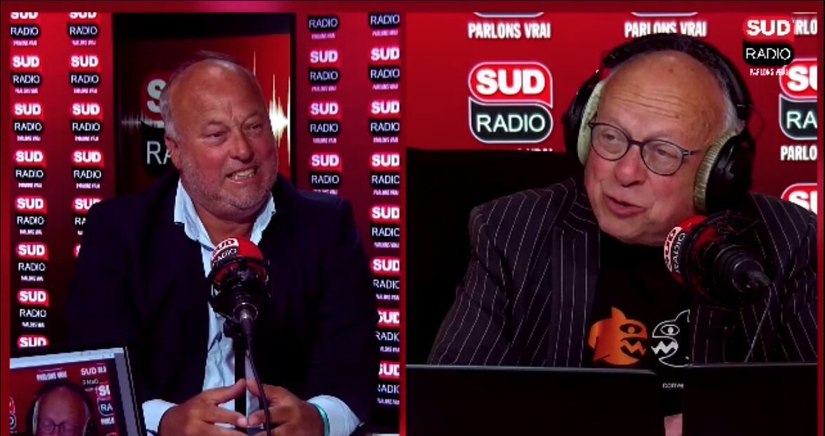 Marc Fromager, sur les chrétiens d’Orient, invité d’André Bercoff dans "Bercoff dans tous ses états” sur Sud Radio.