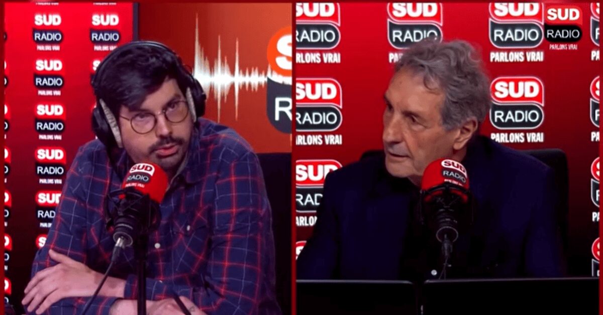 Jean-Jacques Bourdin et  Benjamin Glaise