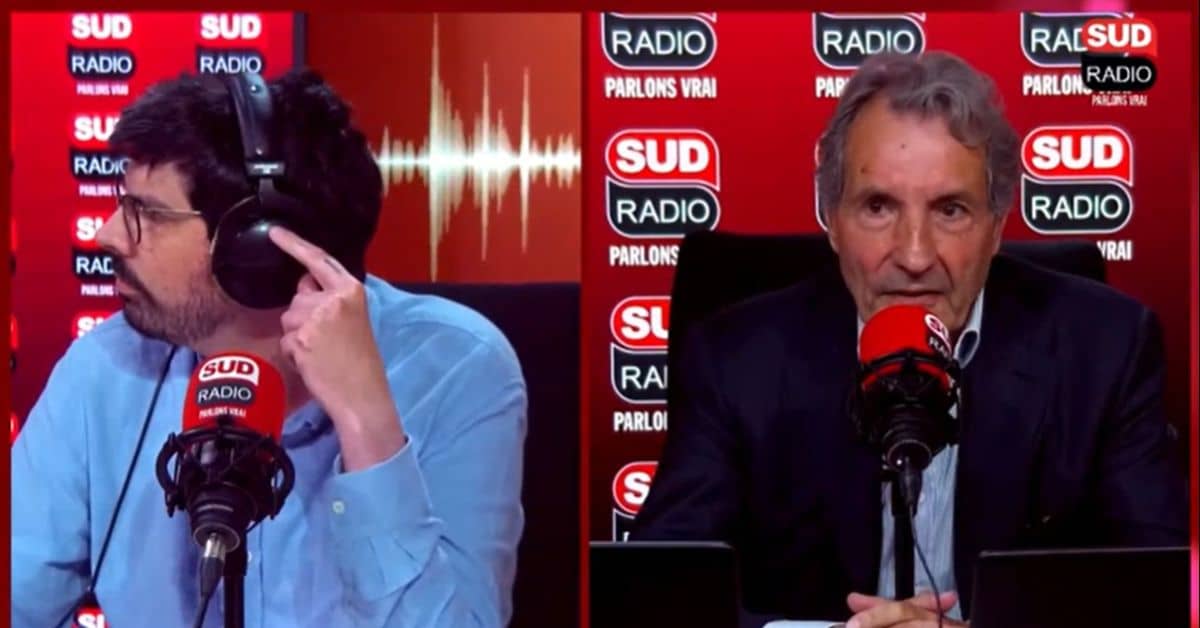 Benjamin Glaise et Jean-Jacques Bourdin 