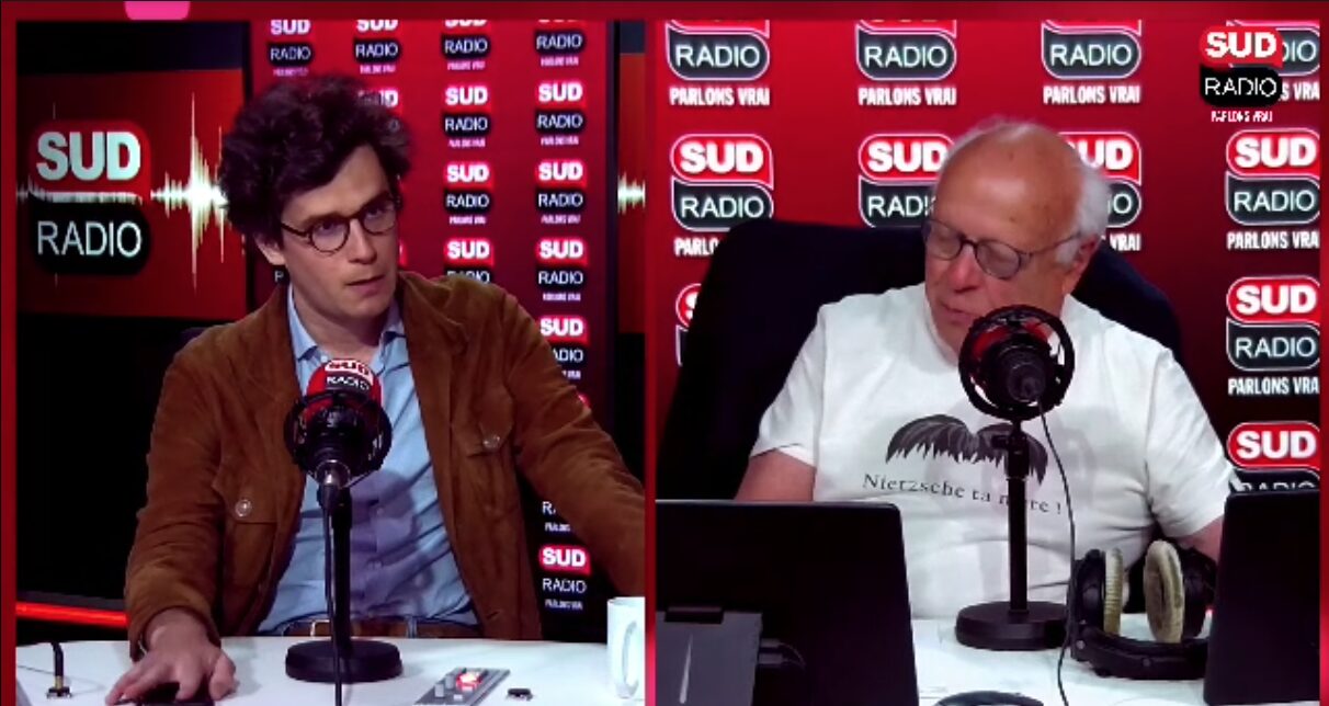 François-Xavier Carayon, au sujet des fonds souverains et des entreprises publiques, invité d’André Bercoff dans "Bercoff dans tous ses états” sur Sud Radio.