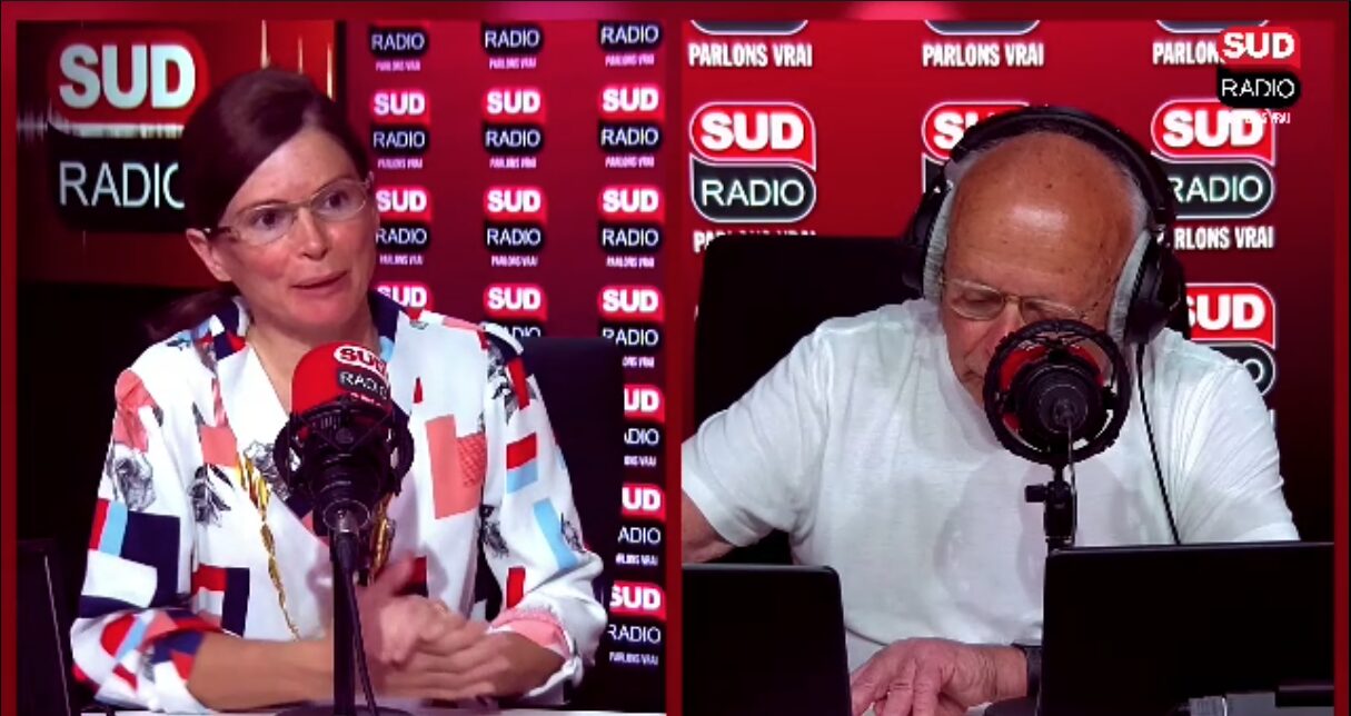 Aude Denizot, sur la baisse du niveau d’orthographe, invité d’André Bercoff dans "Bercoff dans tous ses états” sur Sud Radio.