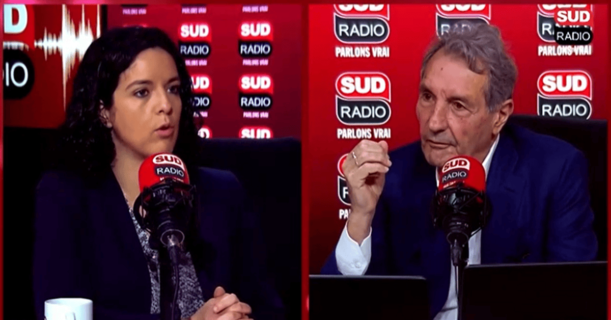 Jean-Jacques Bourdin avec Manon Aubry