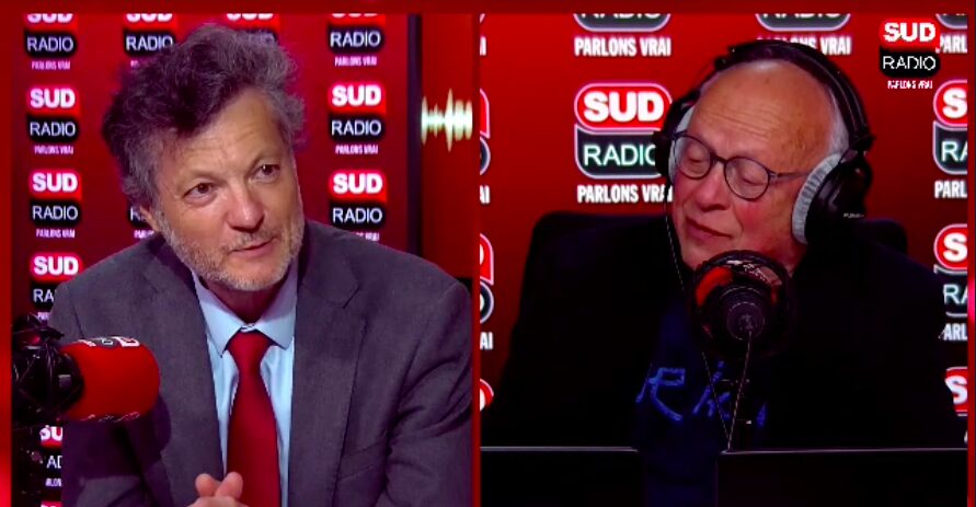 Christophe Eoche Duval, sur l’insécurité, invité d’André Bercoff dans "Bercoff dans tous ses états” sur Sud Radio.