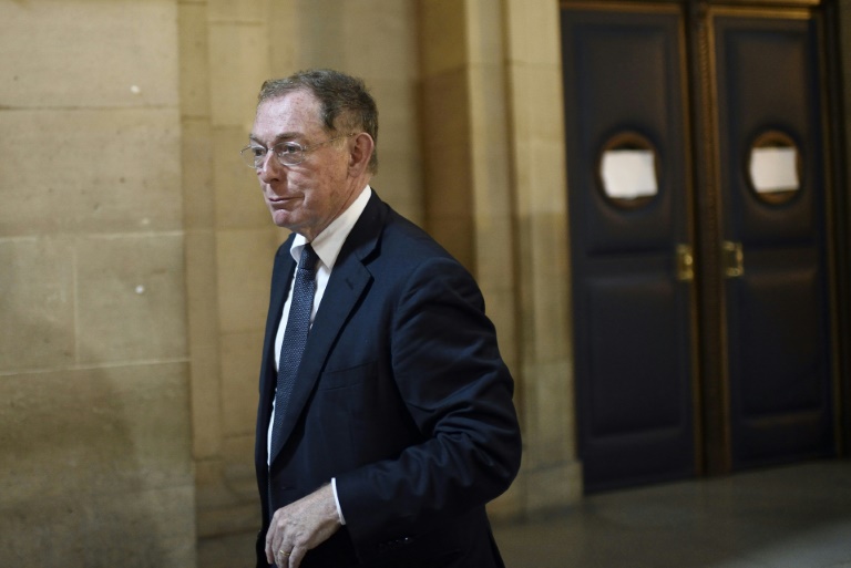 Noël Forgeard, ancien co-président d'EADS, au tribunal de Paris, le 3 octobre 2024