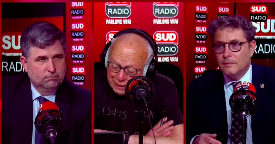 Fabien Bouglé et Vincent Louault, sur l’électricité, invités d’André Bercoff dans "Bercoff dans tous ses états” sur Sud Radio.