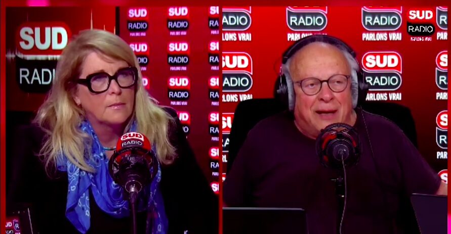 Laurence Devillers, sur l’intelligence artificielle, invitée d’André Bercoff dans "Bercoff dans tous ses états” sur Sud Radio.