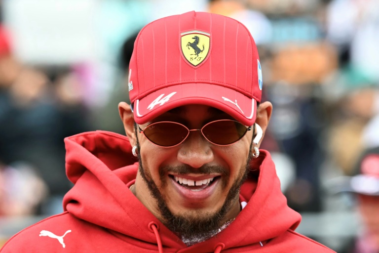 Lewis Hamilton, qui espère encore voir progresser sa Ferrari, a déjà remporté cinq fois le GP de Bahreïn