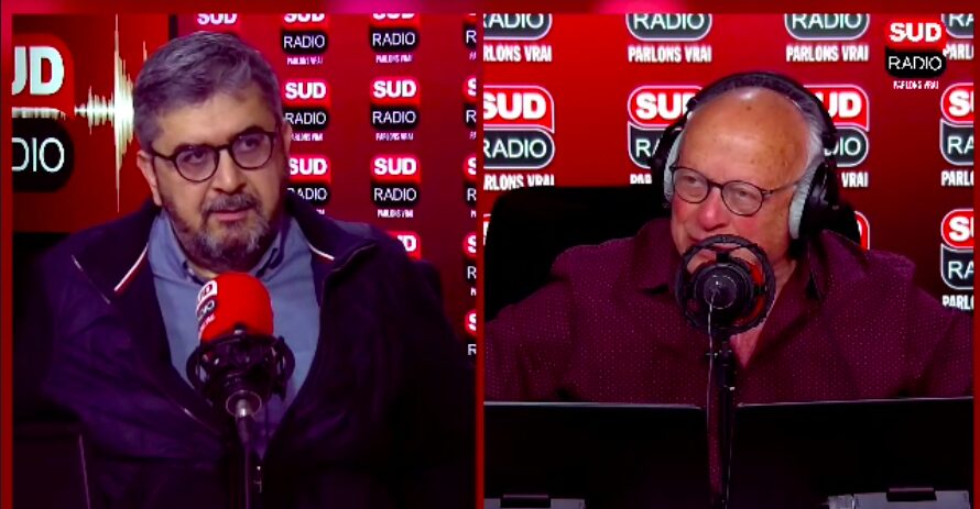 Mohamed Sifaoui, sur le Hezbollah, invité d’André Bercoff dans "Bercoff dans tous ses états” sur Sud Radio.