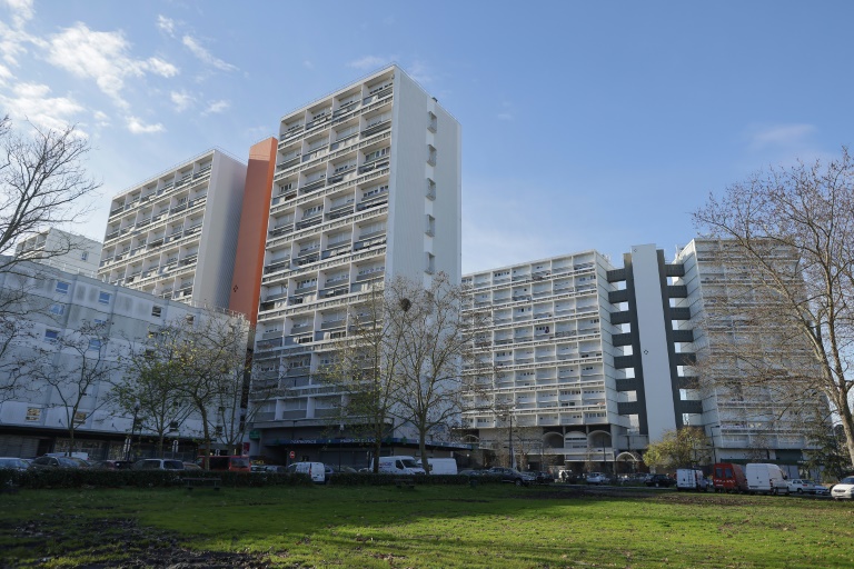 Le quartier populaire des Aubiers, à Bordeaux, le 3 janvier 2021