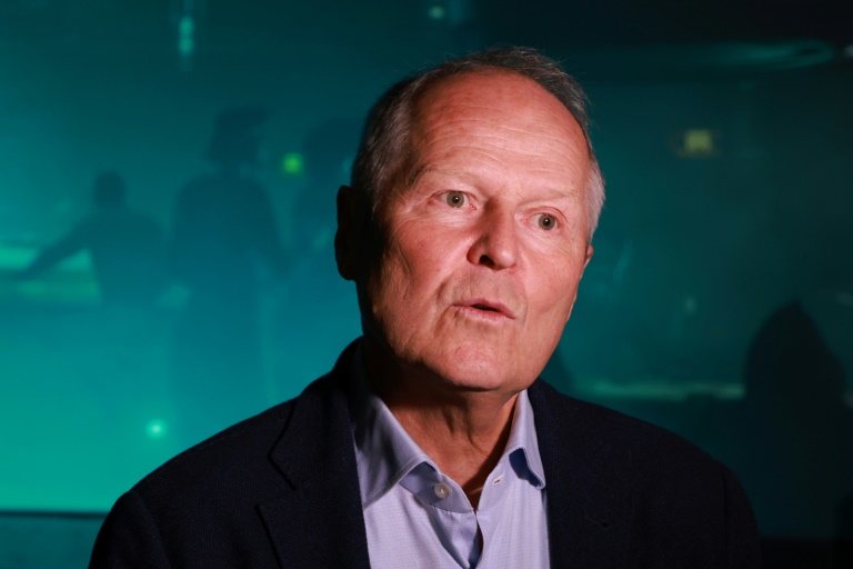 Le PDG d'Ubisoft, Yves Guillemot, s'exprime lors d'une conférence d'Ubisoft à Los Angeles, en Californie, le 9 juin 2024