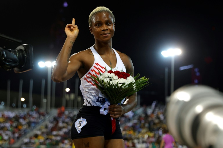 La Bahrïnie Salwa Eid Naser victorieuse du 400 m du meeting de Doha, le 16 mai 2025