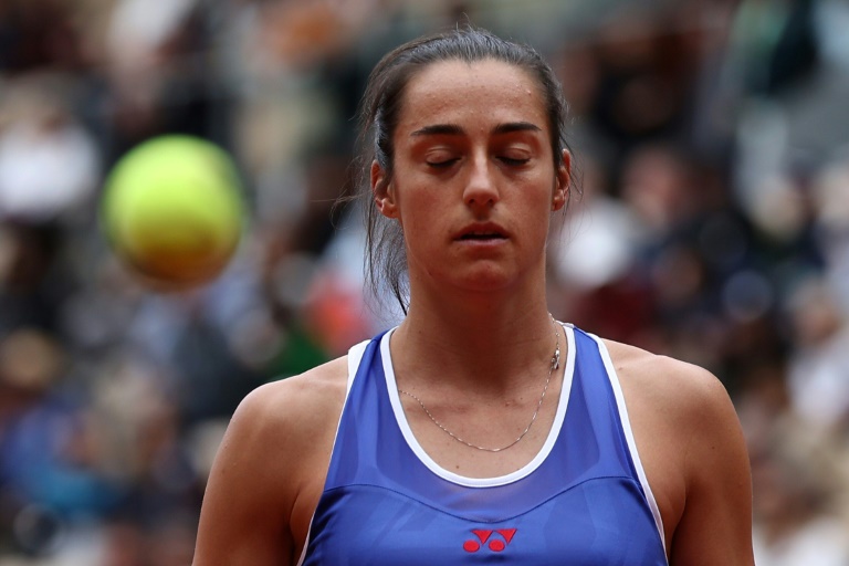 La Française Caroline Garcia a été éliminée au premier tour de Roland-Garros le 26 mai 2025 à Paris