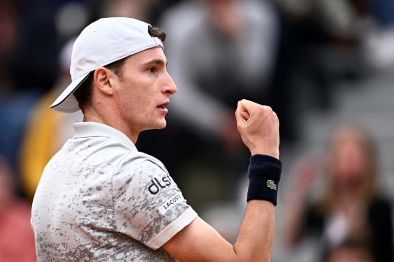 Le Français Ugo Humbert à Roland-Garros le 26 mai 2025 à Paris