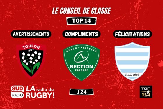 rugby, 24e journee