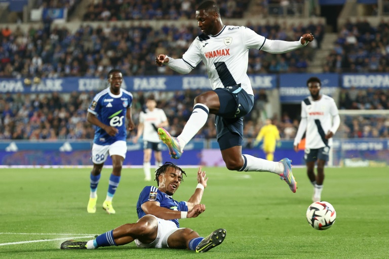 Le Havrais Fodé Ballo Touré à Strasbourg le 17 mai 2025