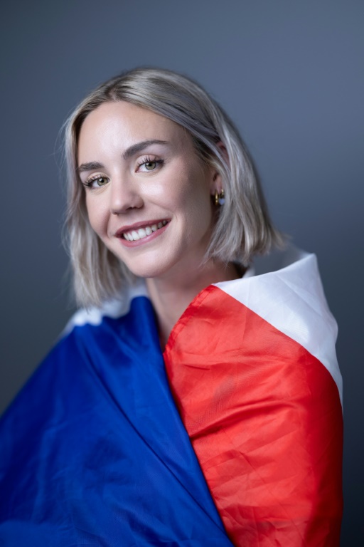 Cassandre Beaugrand le 5 août 2024 à Paris
