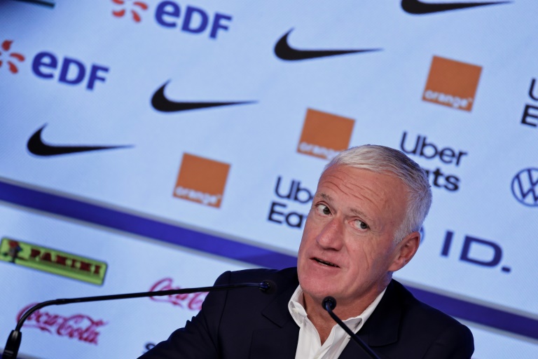 Le sélectionneur de l'équipe de France de football Didier Deschamps, le 21 mai 2025 à Paris
