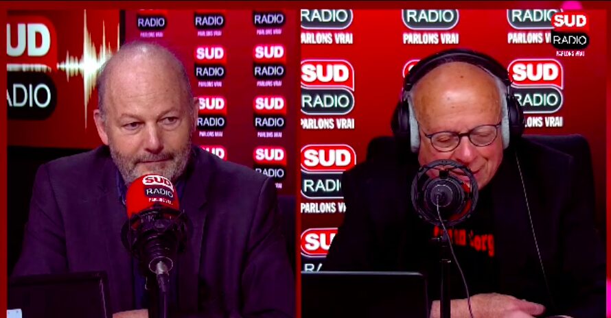 Clément Weill-Raynal, sur la gauche antisémite, invité d’André Bercoff dans "Bercoff dans tous ses états” sur Sud Radio.