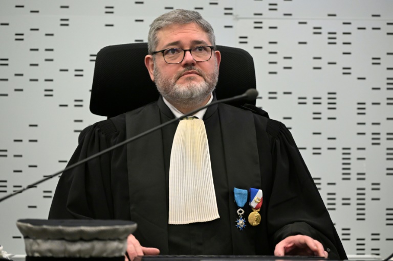 L'avocat général au procès de Joël Le Scouarnec, Stéphane Kellenberger, le 24 février 2025, à la cour criminelle de Vannes