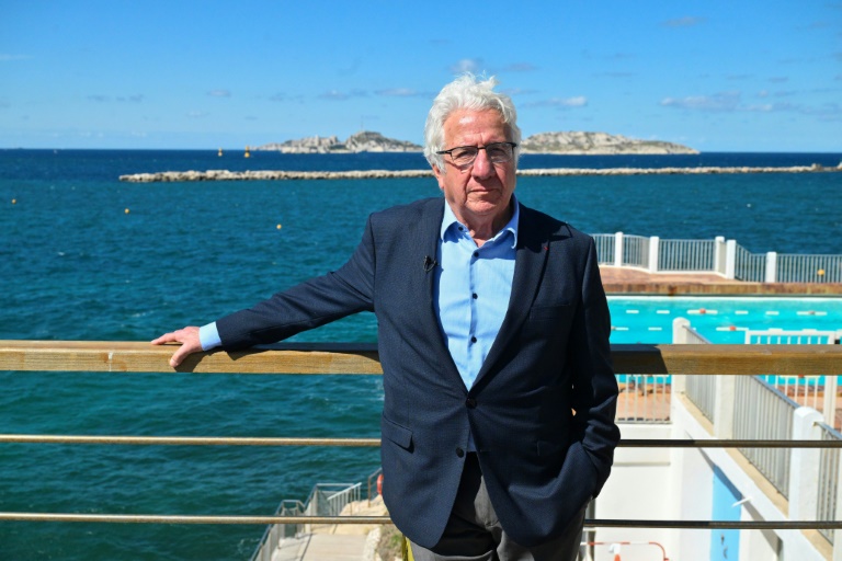 Paul Leccia, le président du Cercle des nageurs de Marseille, le 6 mai 2025