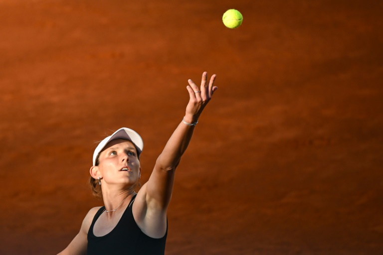 Varvara Gracheva lors du tournoi de Rome, le 8 mai 2025
