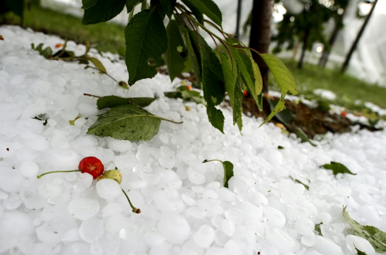 Des orages de grêle et de fortes pluies se sont abattus dans le Sud-Ouest lundi en fin de journée
