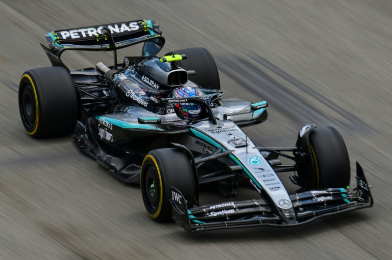 Andrea Kimi Antonelli lors des essais libres du grand Prix d'Emilie-Romagne, le 17 mai 2025 à Imola