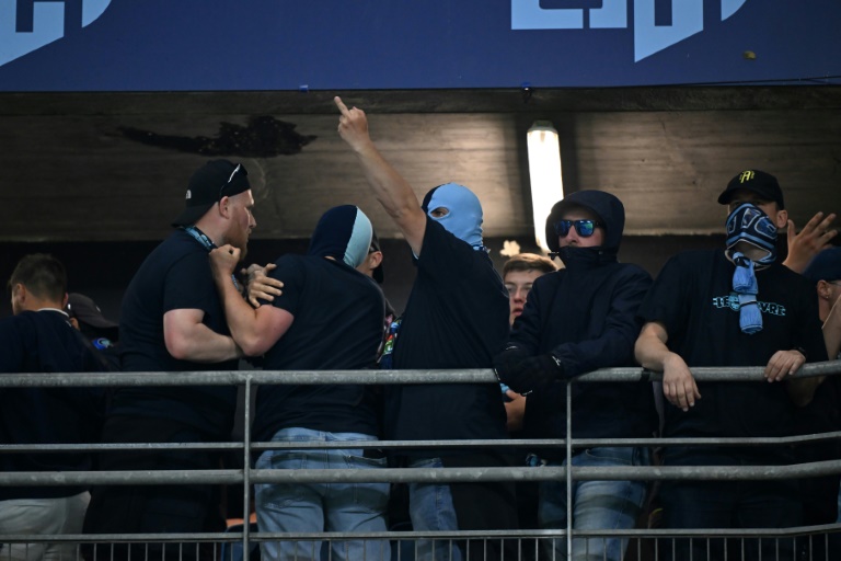 Des incidents en tribune au Havre samedi ont provoqué une interruption d'une trentaine de minutes du match contre l'OM de la 33e journée de Ligue 1.