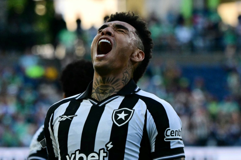 L'attaquant de Botafogo Igor Jesus lors du match du Mondial des clubs contre les Seattle Sounders, le 15 juin 2025 à Seattle