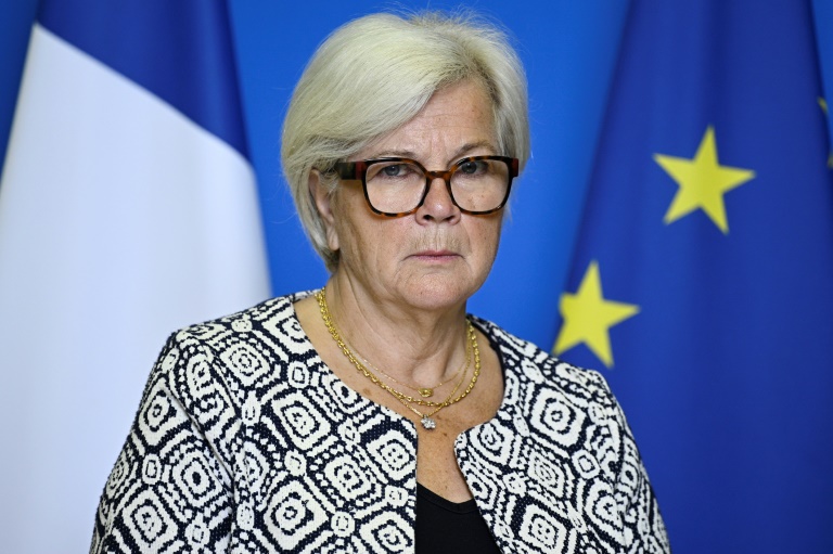 la ministre du Travail et de la Santé Catherine Vautrin, le 26 juin 2025 à Paris