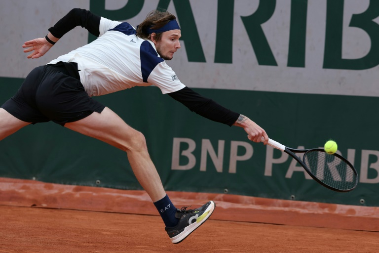 Alexander Bublik le 27 mai à Roland-Garros